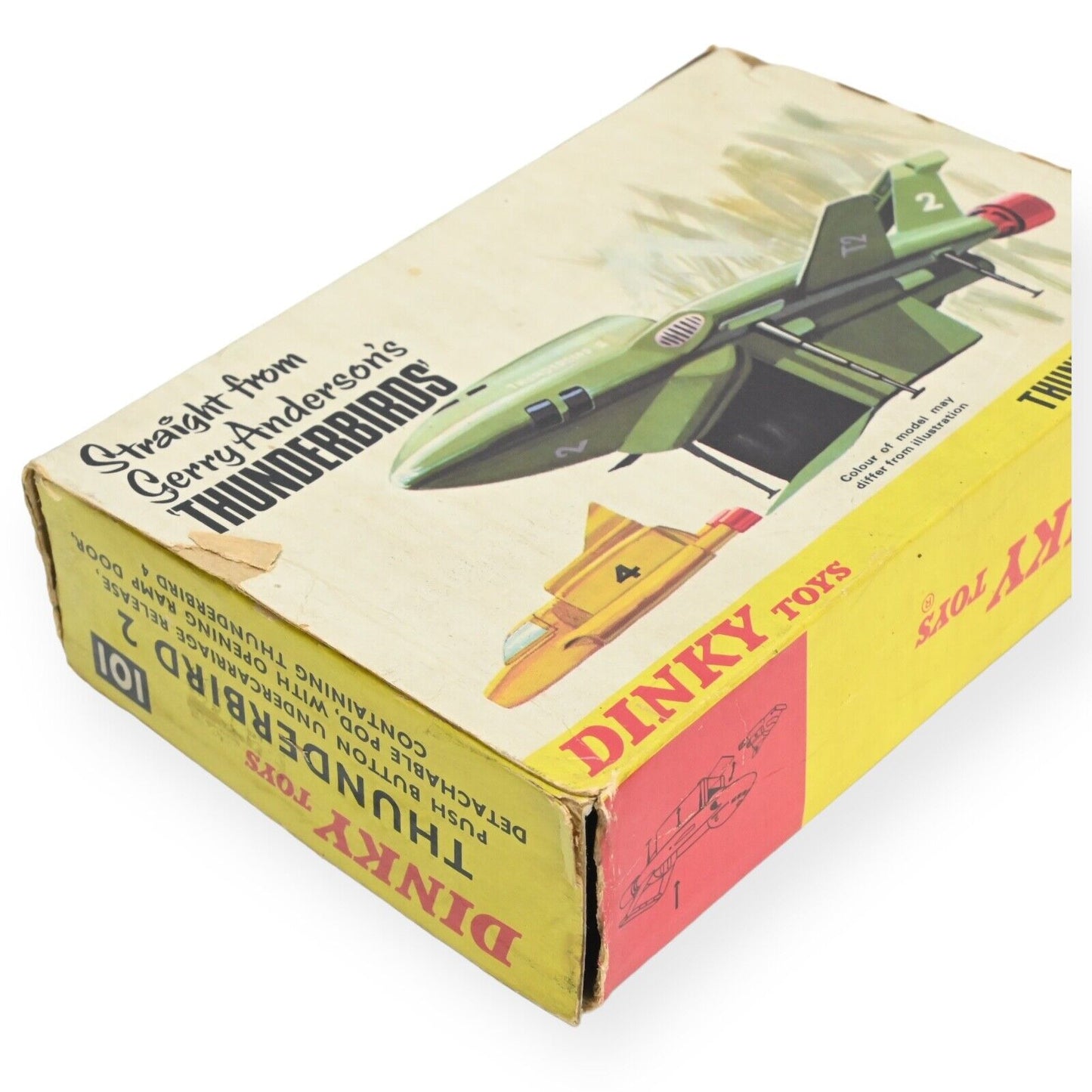 Dinky 101 Gerry Anderson's Thunderbird 2 & 4 - Metallic Aqua