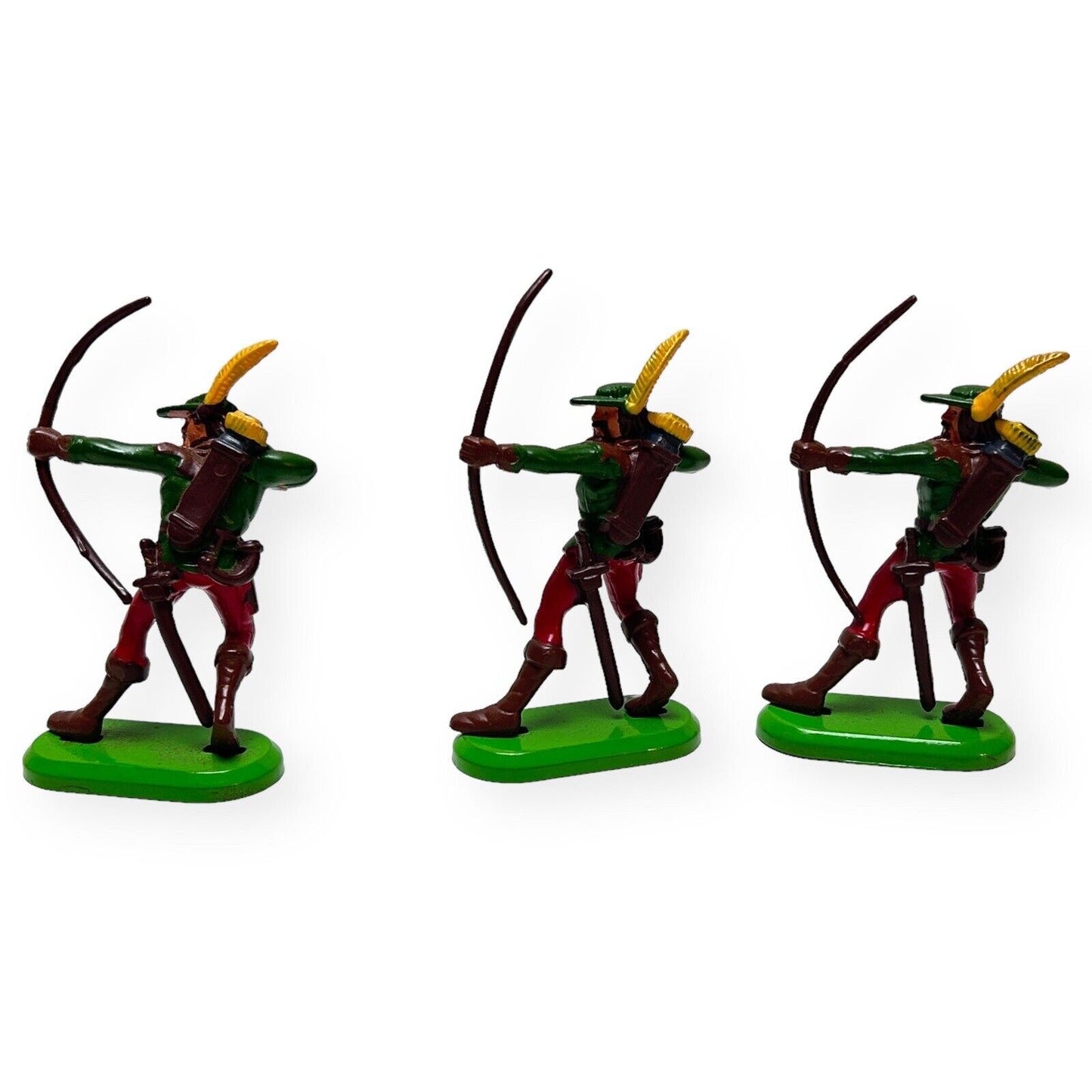 Britains Robin Hood, Maid Marian, Little John, Friar Tuck and Others (lot4)