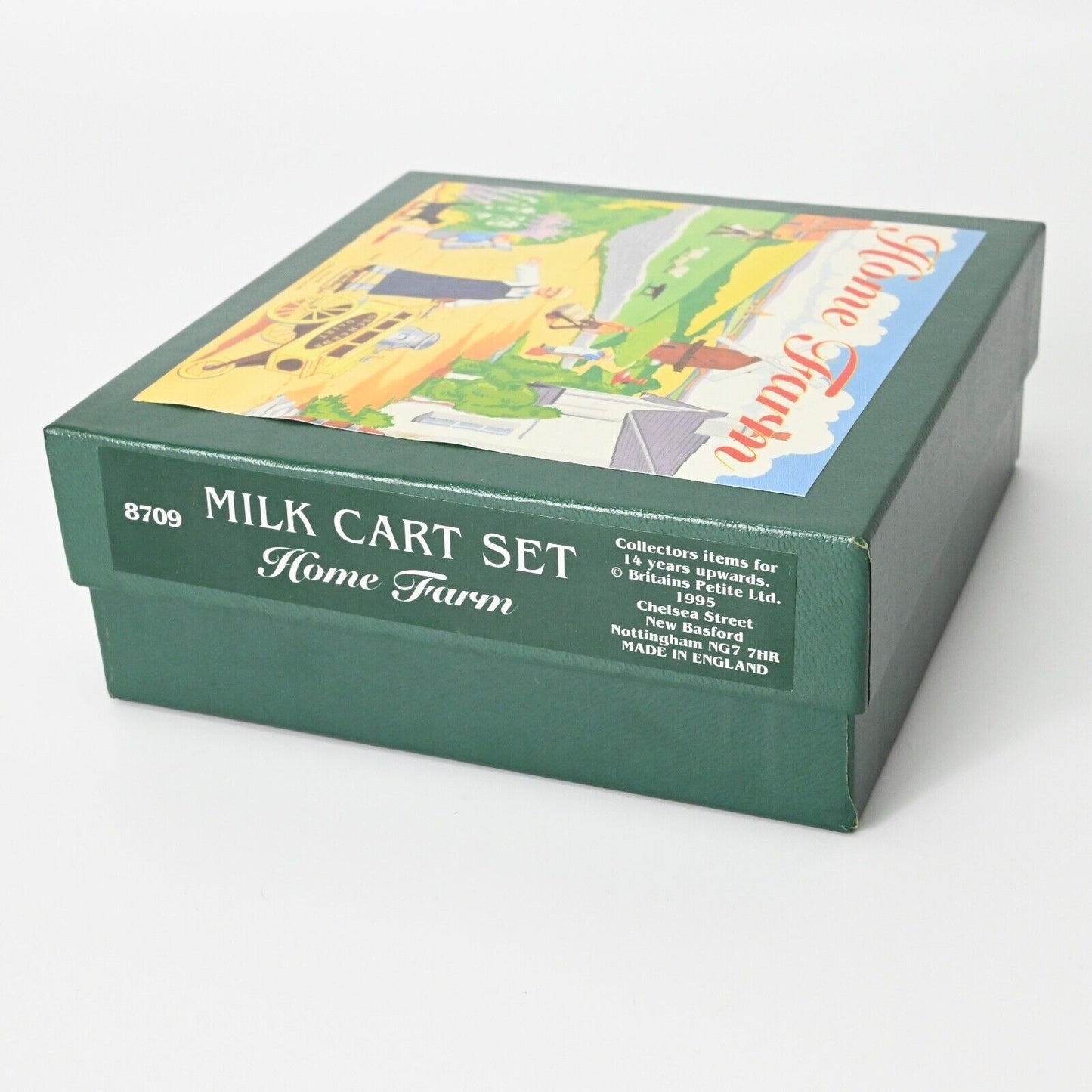 Britains Home Farm Set - 8709 Milk Cart Set in Box