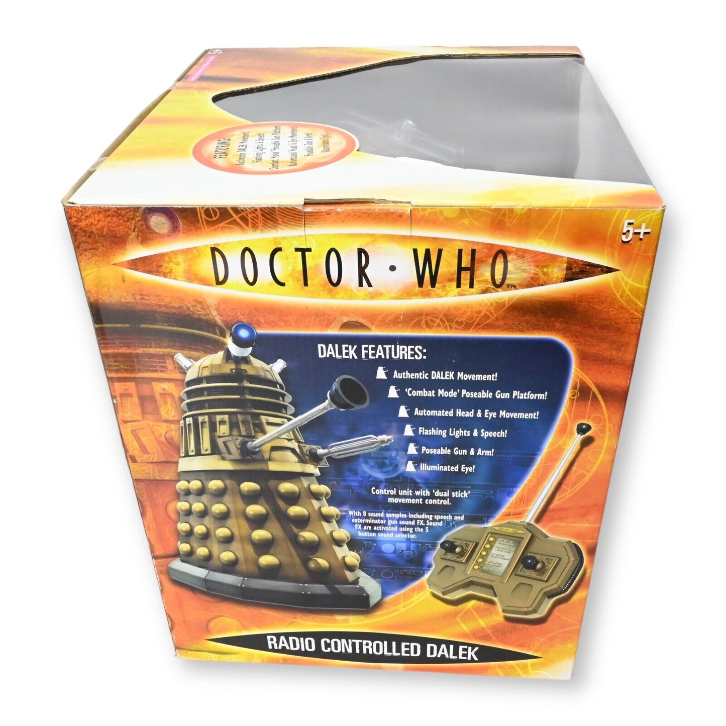 Doctor Who Großer funkgesteuerter Dalek – Bronze / Neu und versiegelt