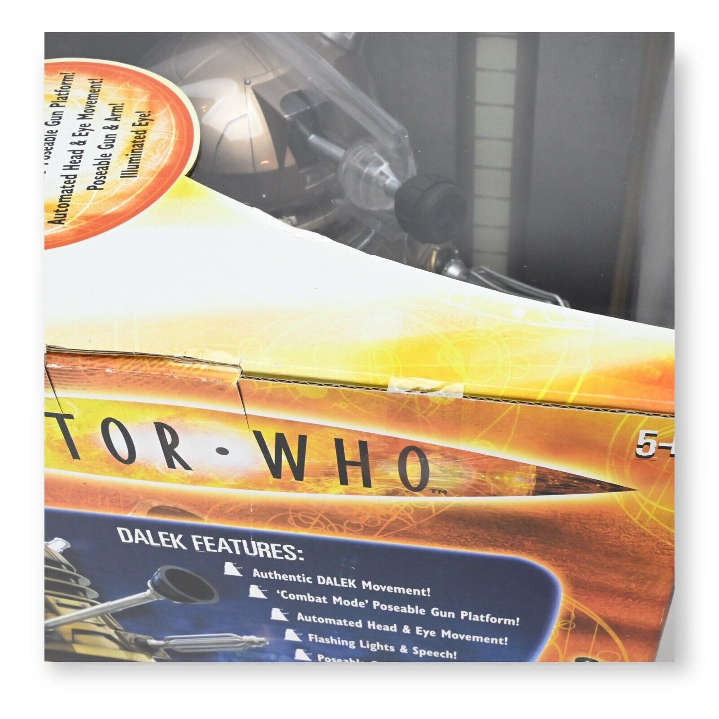 Doctor Who Großer funkgesteuerter Dalek – Bronze / Neu und versiegelt
