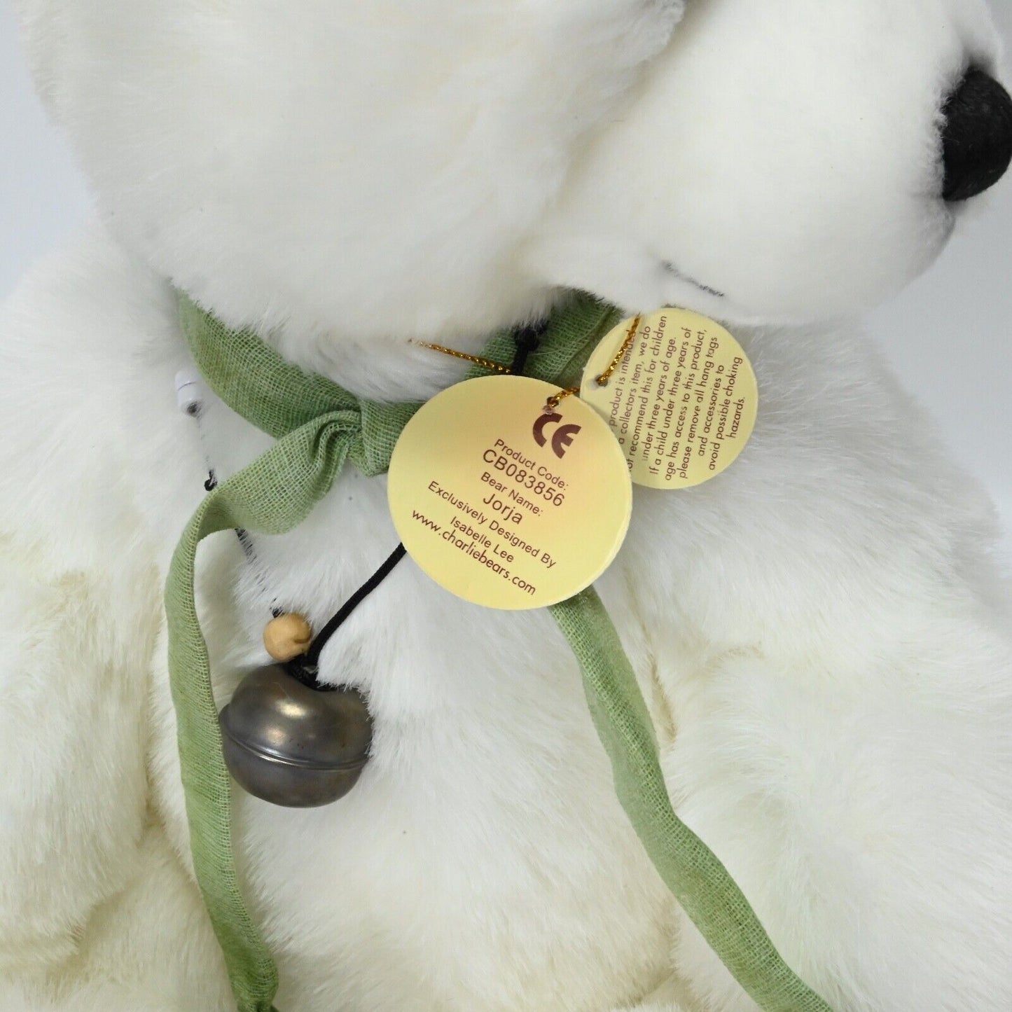 Charlie Bears Jorja - CB083856 with Tote Bag