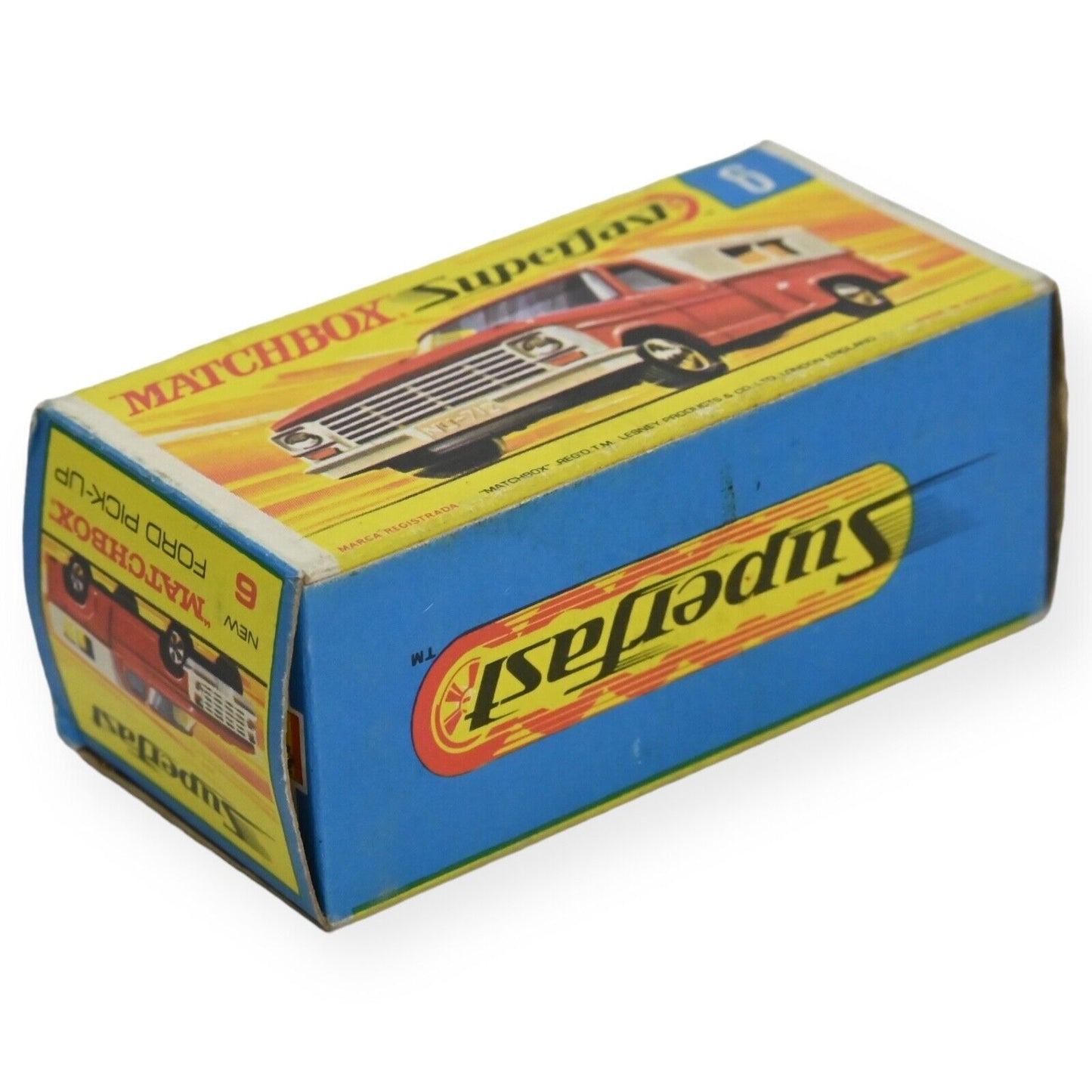 Matchbox Superfast 6 Ford Pick-up - Green Base