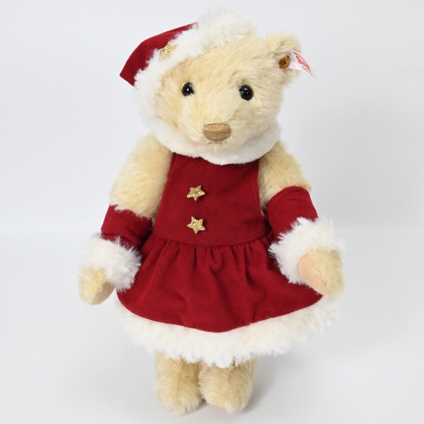 Steiff Mrs Santa Claus Musical Teddy Bear Limited Edition - 021381