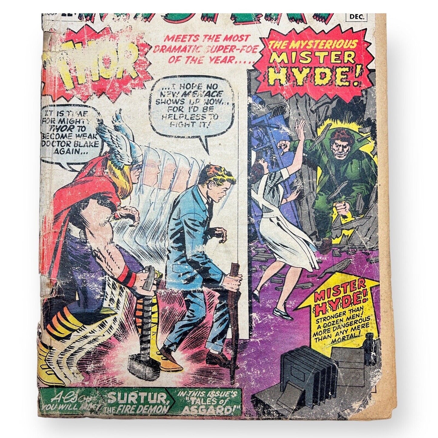 Journey Into Mystery #99 Marvel 1963 - 12cents / Key Comics (0.5-1.0 Grade)