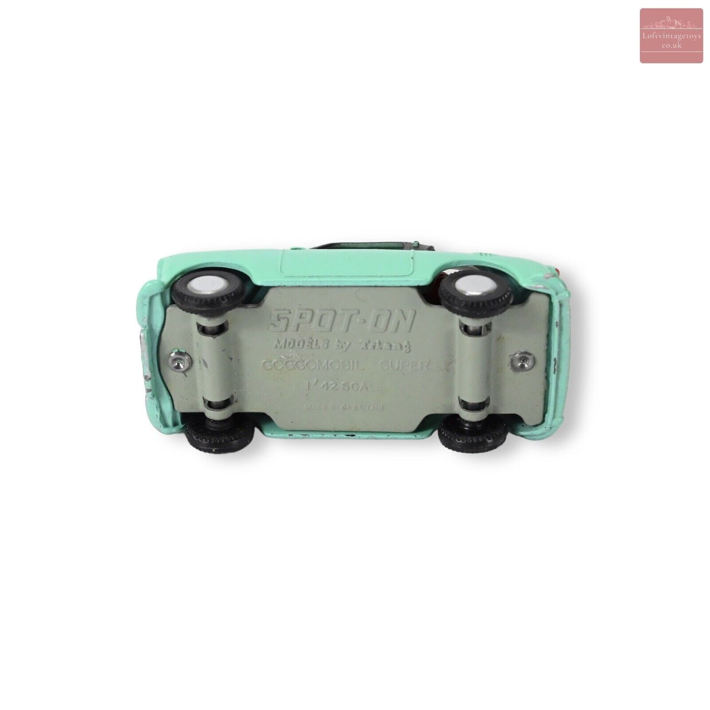 Triang Spot-On 131 Goggomobile - Turquoise Body, Black Hood