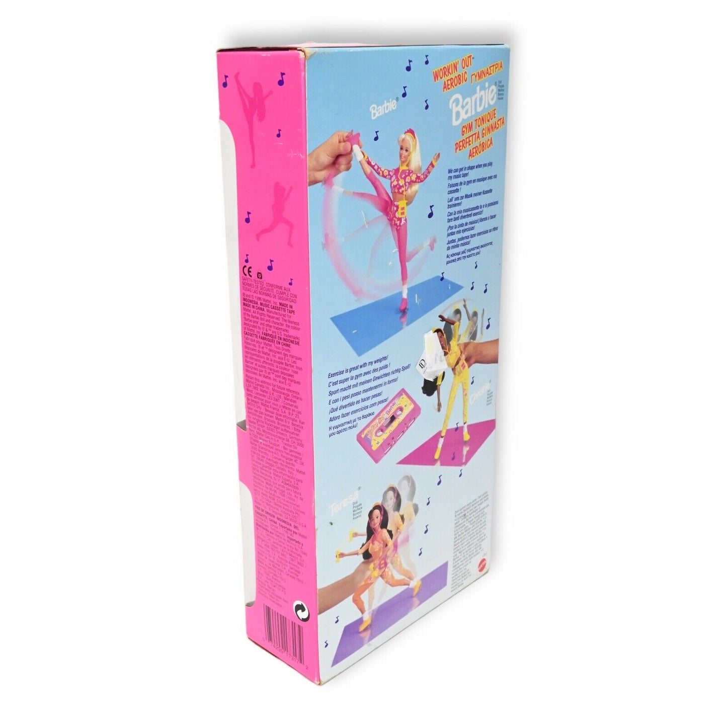 Mattel Barbie "Workin Out Barbie" 1996 Doll