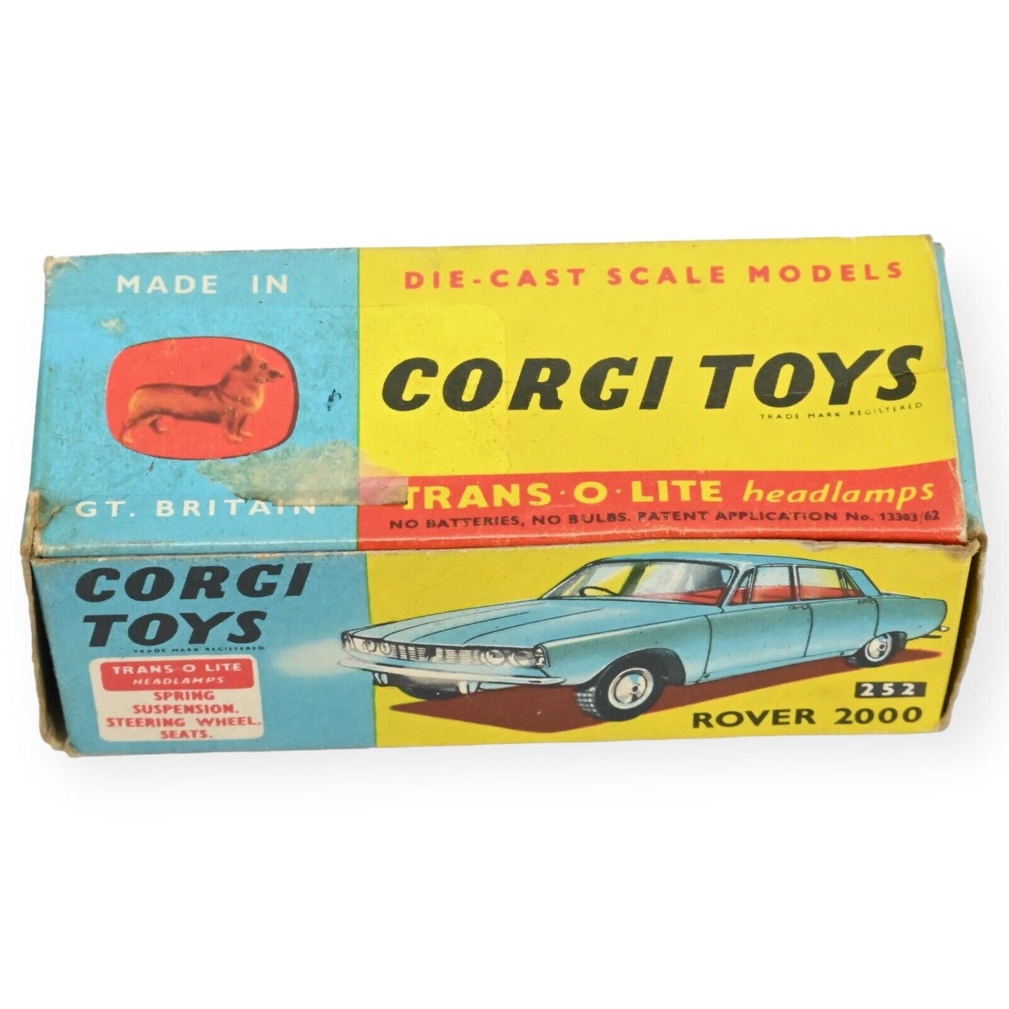 Corgi 252 Rover 2000 In Original Box
