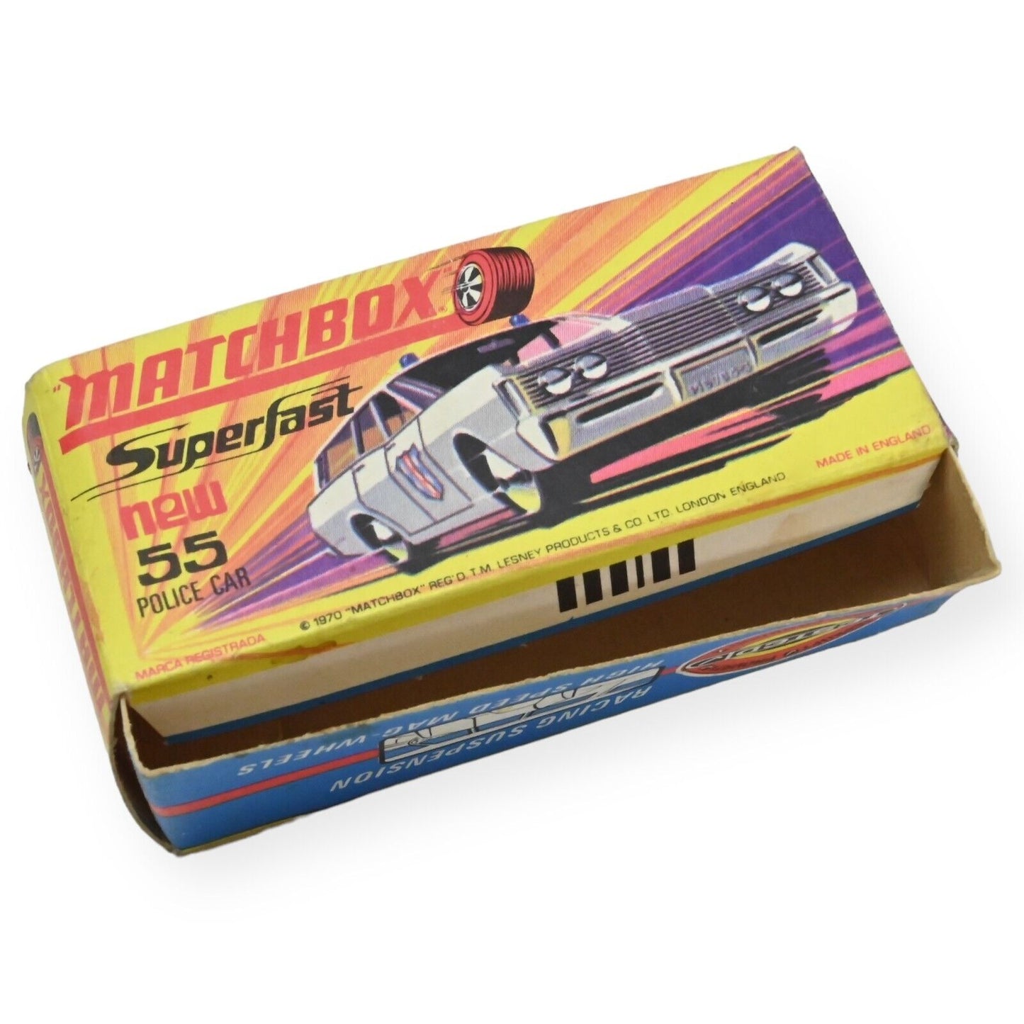Matchbox 55 Superfast Mercury Police Car