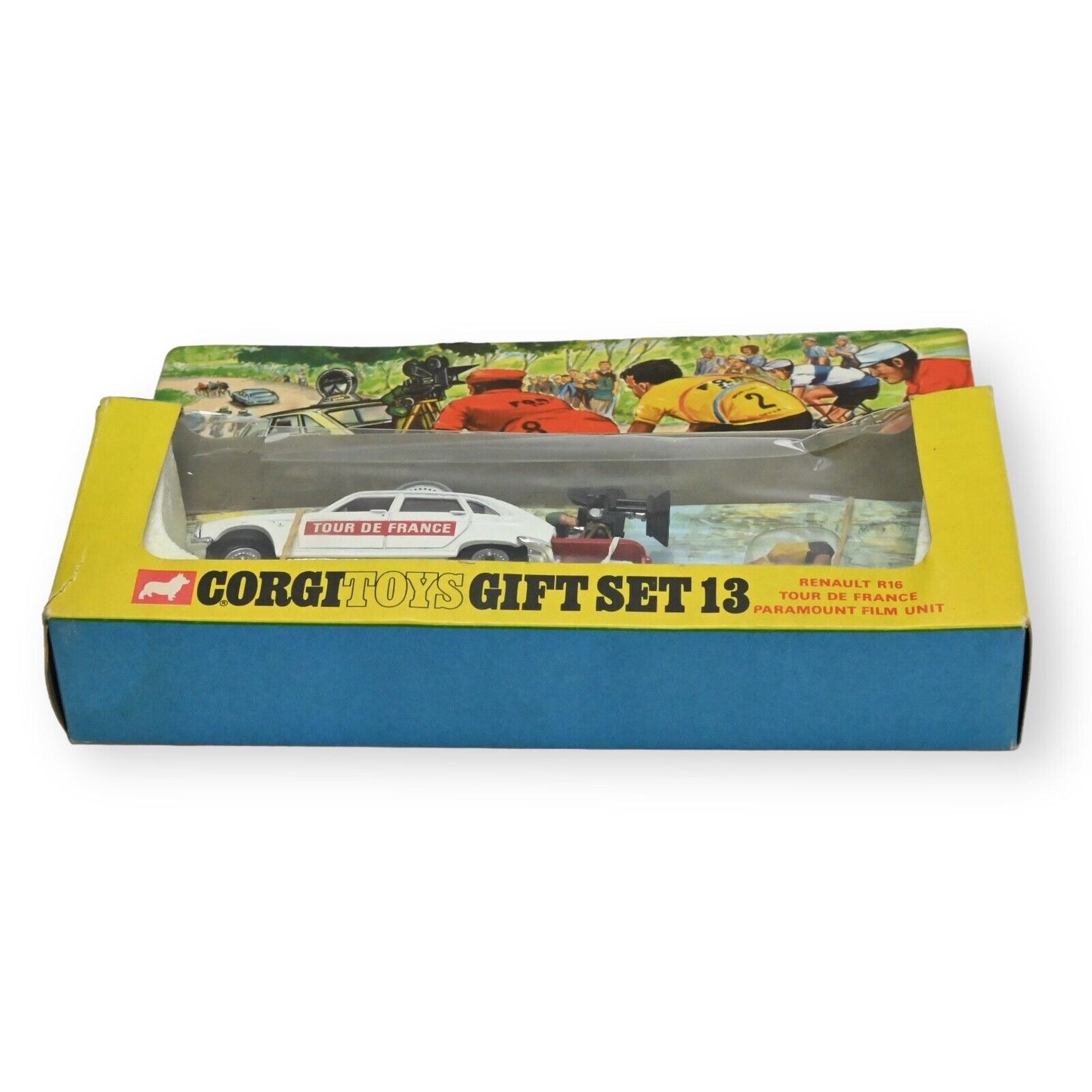 Corgi Gift Set 13 "Tour de France" / Renault 16 "Paramount" Camera Car