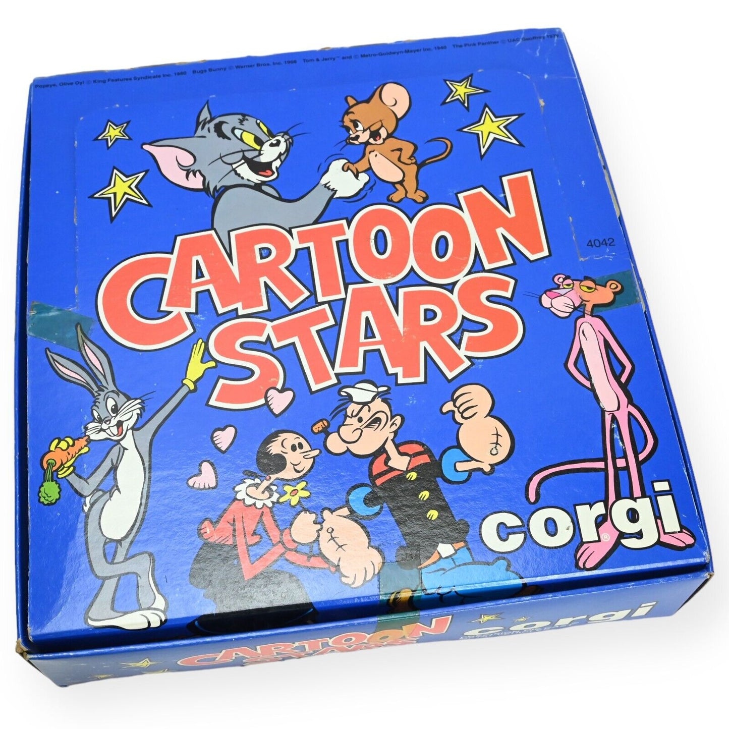 Corgi USA issue Cartoon Stars Shop Counter Display Trade Box * 38 items inside