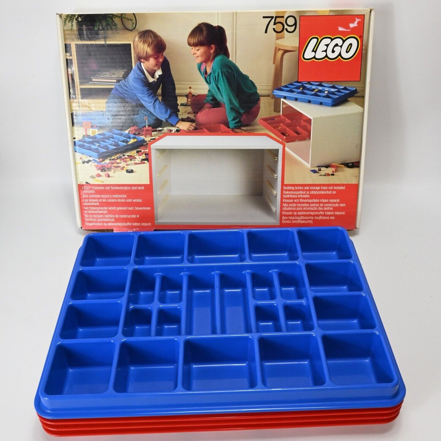LEGO 759 Aufbewahrungsschrank - Neu von 1984