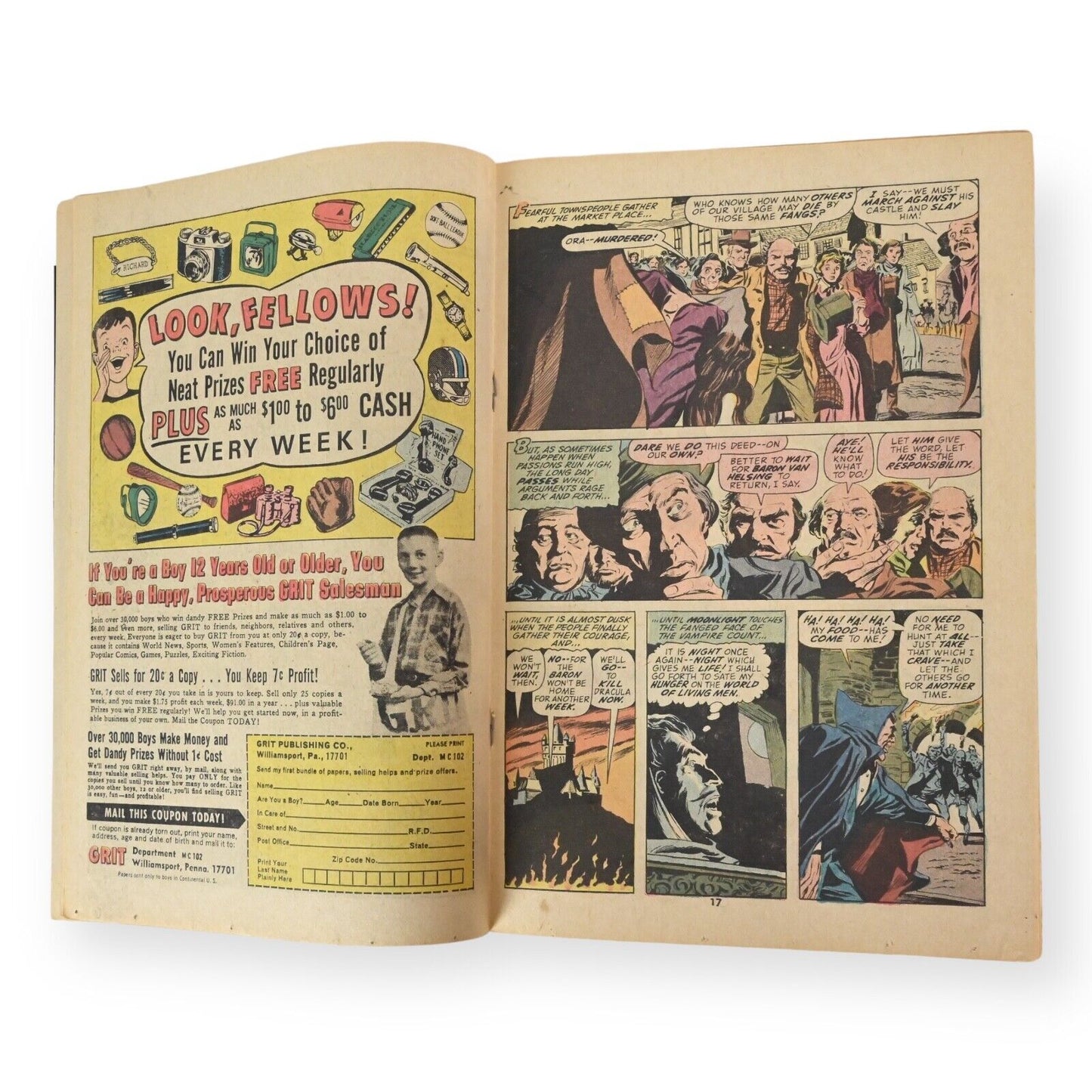 TOMB OF DRACULA #5 November 1972