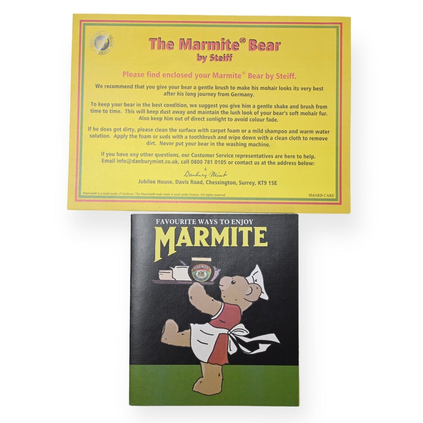 Steiff Marmite Teddy Bear Limited Edition - 691003