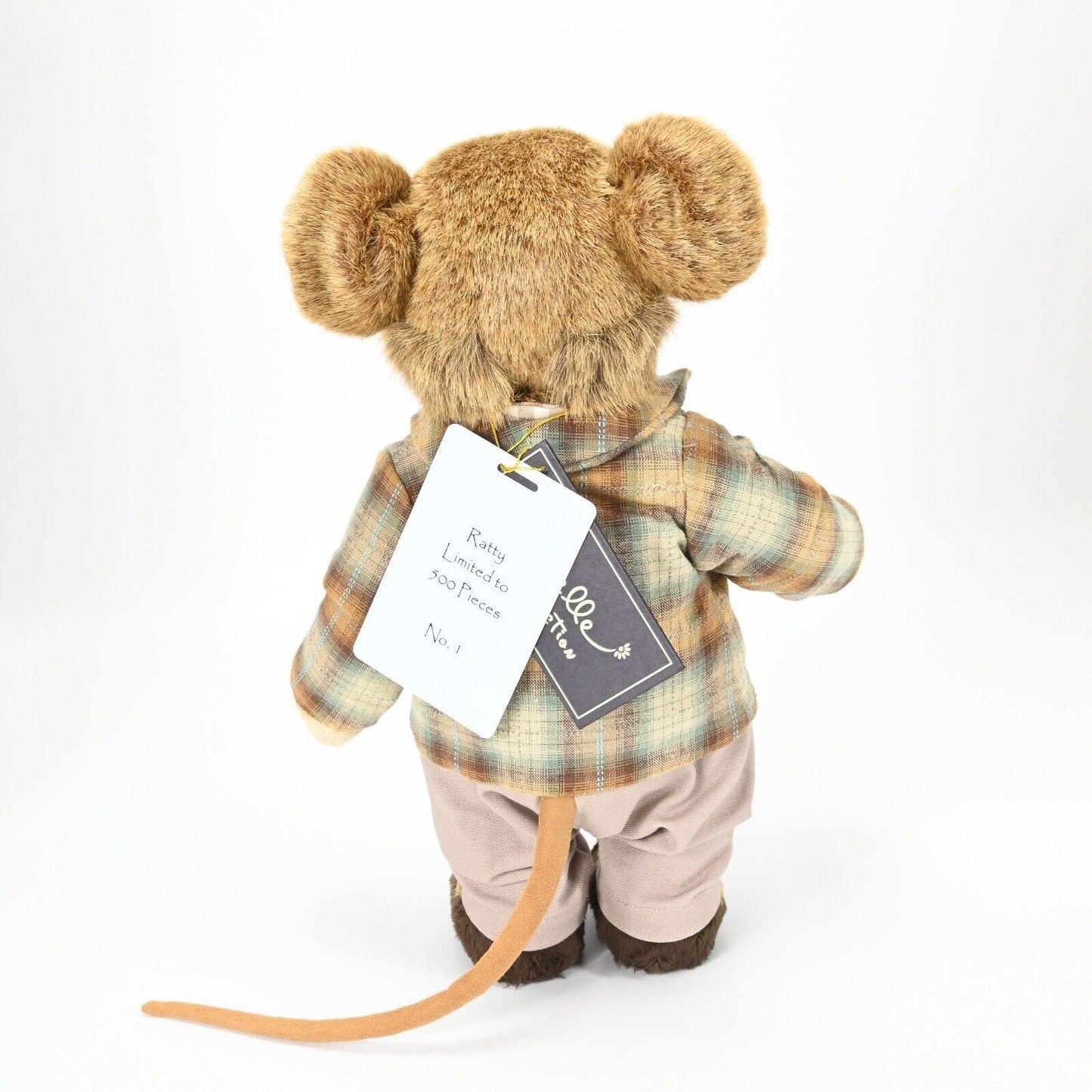 Charlie Bears The Wind in the Willows Ratty - Rare Number 1 of 500