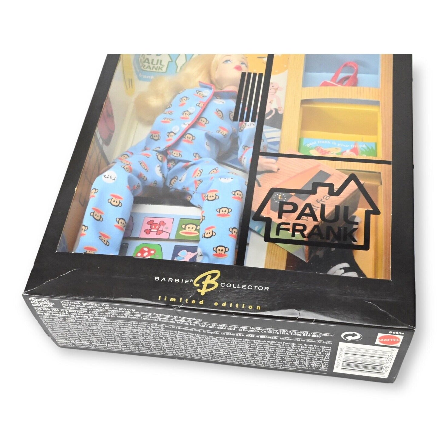 Mattel Paul Frank Barbie Collector Limited Edition Doll - B8954