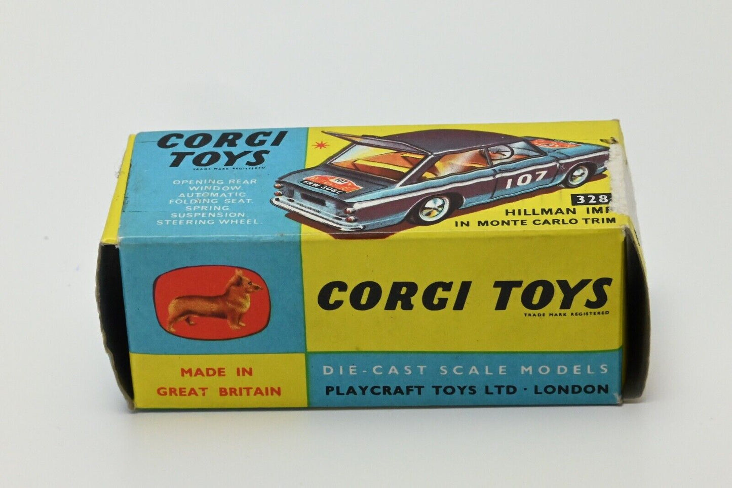 Corgi Toys 328 Hillman Rallye Monte-Carlo