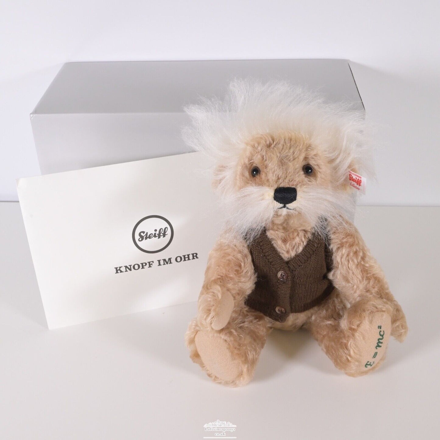 Steiff Einstein Teddy Bear - Limited Edition 690006