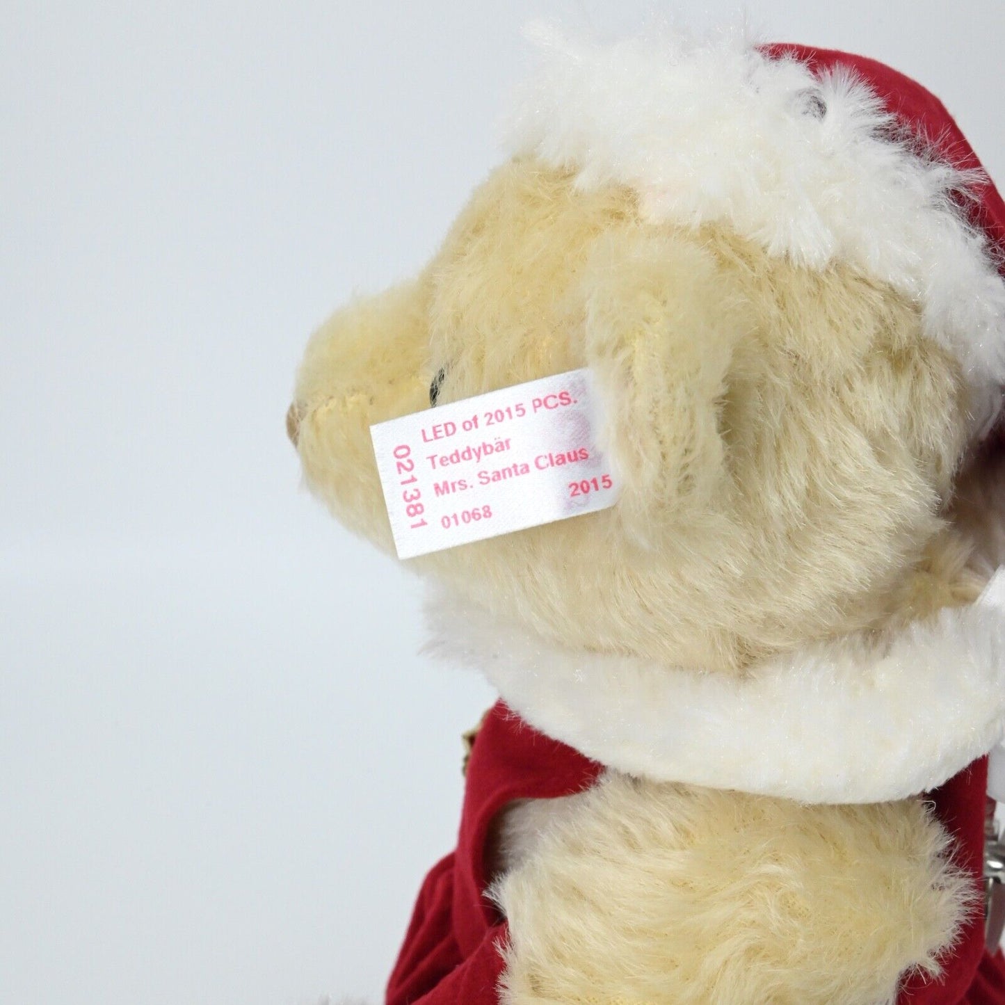 Steiff Mrs Santa Claus Musical Teddy Bear Limited Edition - 021381