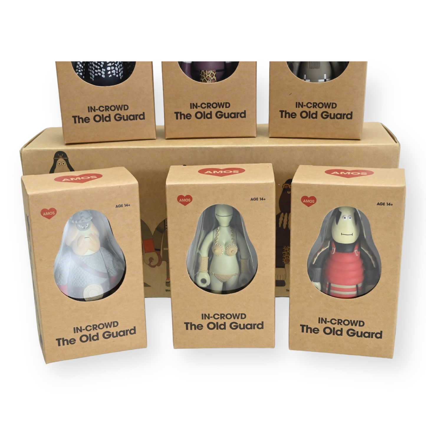 AMOS Toys In-Crowd The Old Guard Set Of 6 - James Jarvis