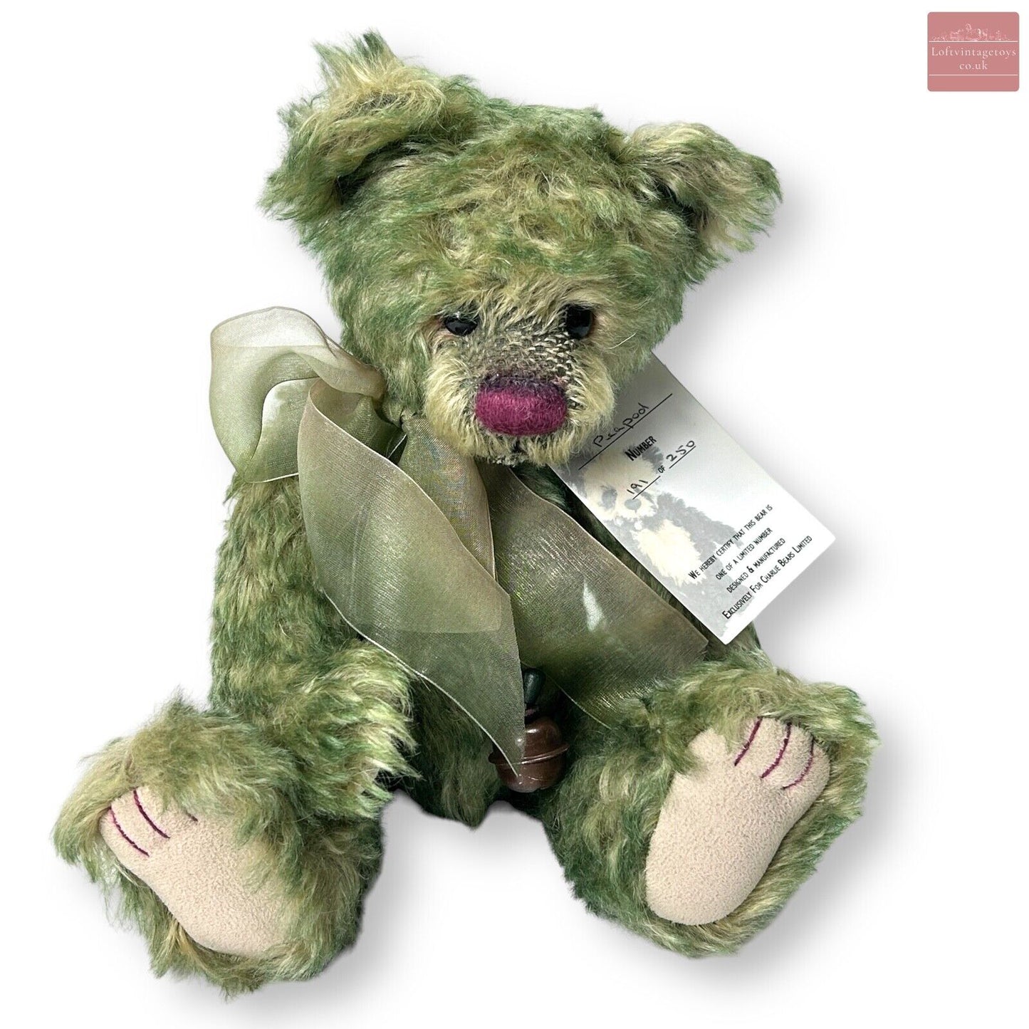 Charlie Bears Peapod Limited Edition - SJ4781AWW