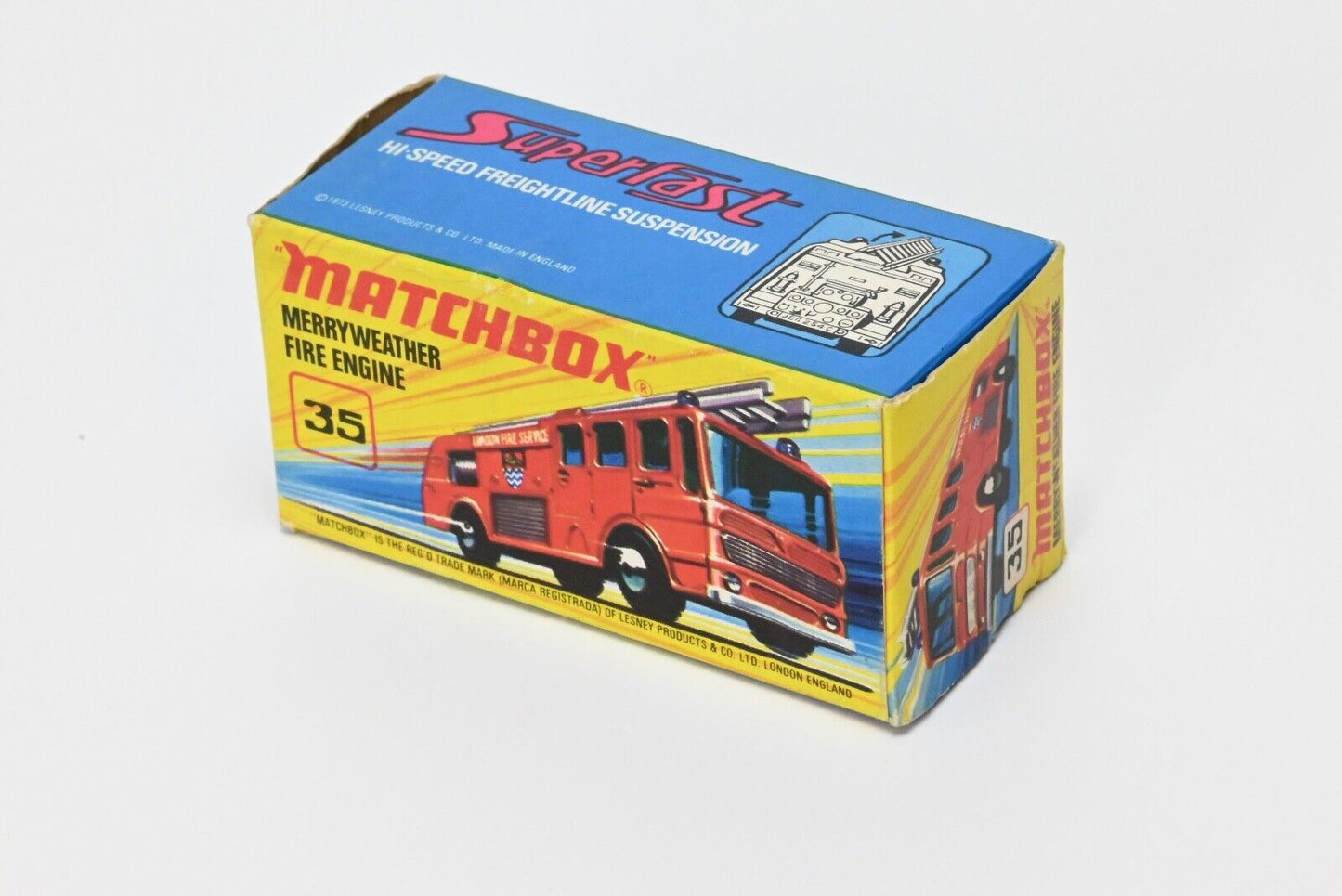 Matchbox Superfast No.35 Merryweather Fire Engine