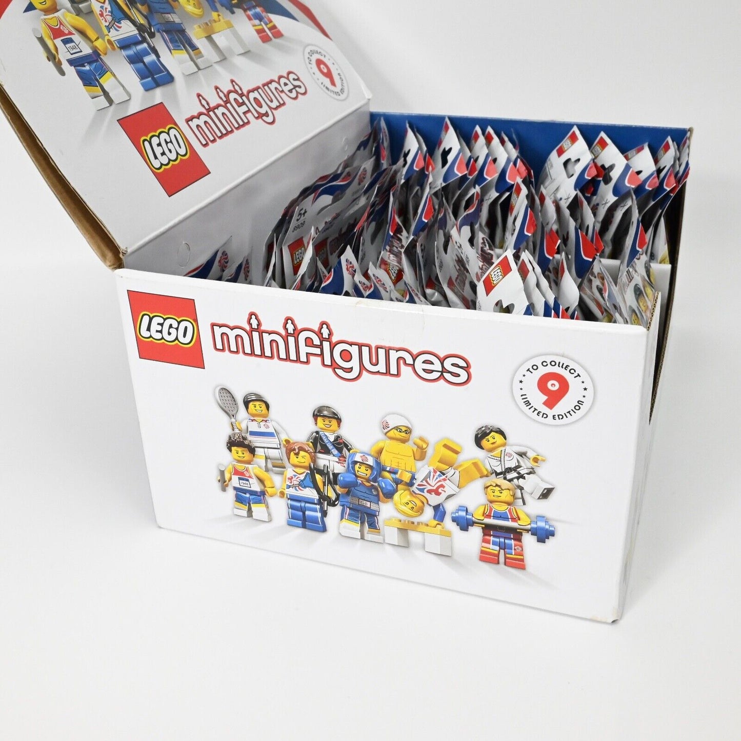 Lego 8909 Team Gb 2012 Olympic Minifigures Complete * 60 bags