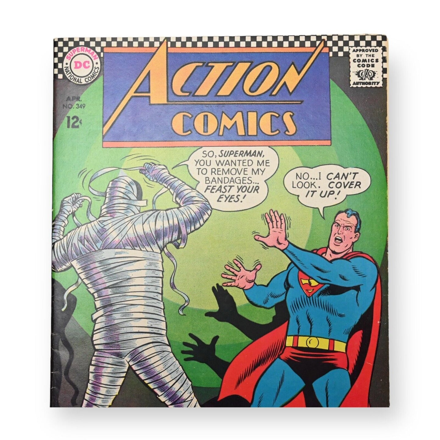 DC COMICS ACTION COMICS Nr. 349 (Note 6,0–7,0)