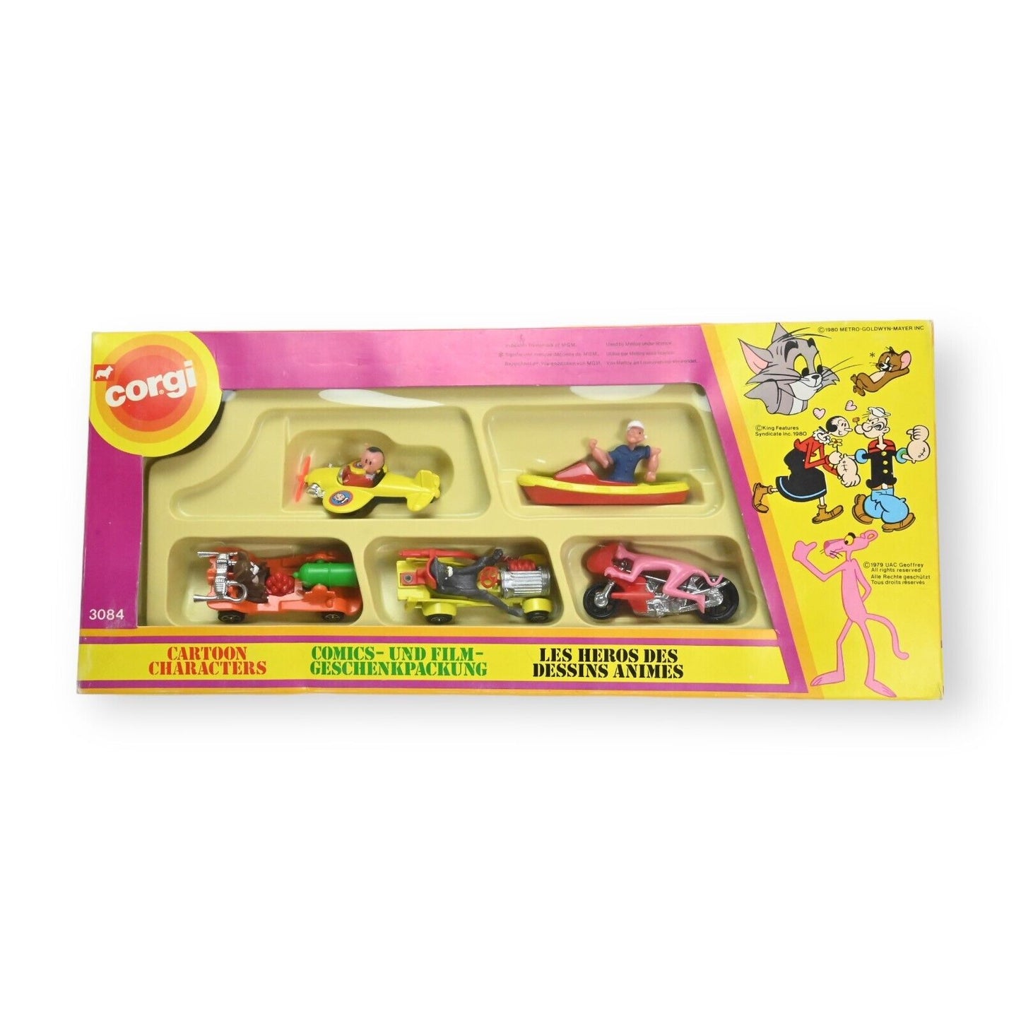 Corgi Set 3084 Cartoon Characters - Set of 5