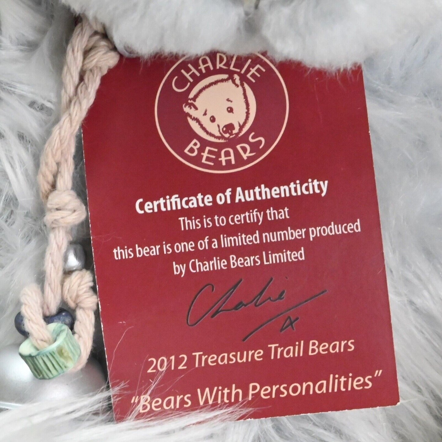 Charlie Bears Diamond Teddy Bear - CB 125088