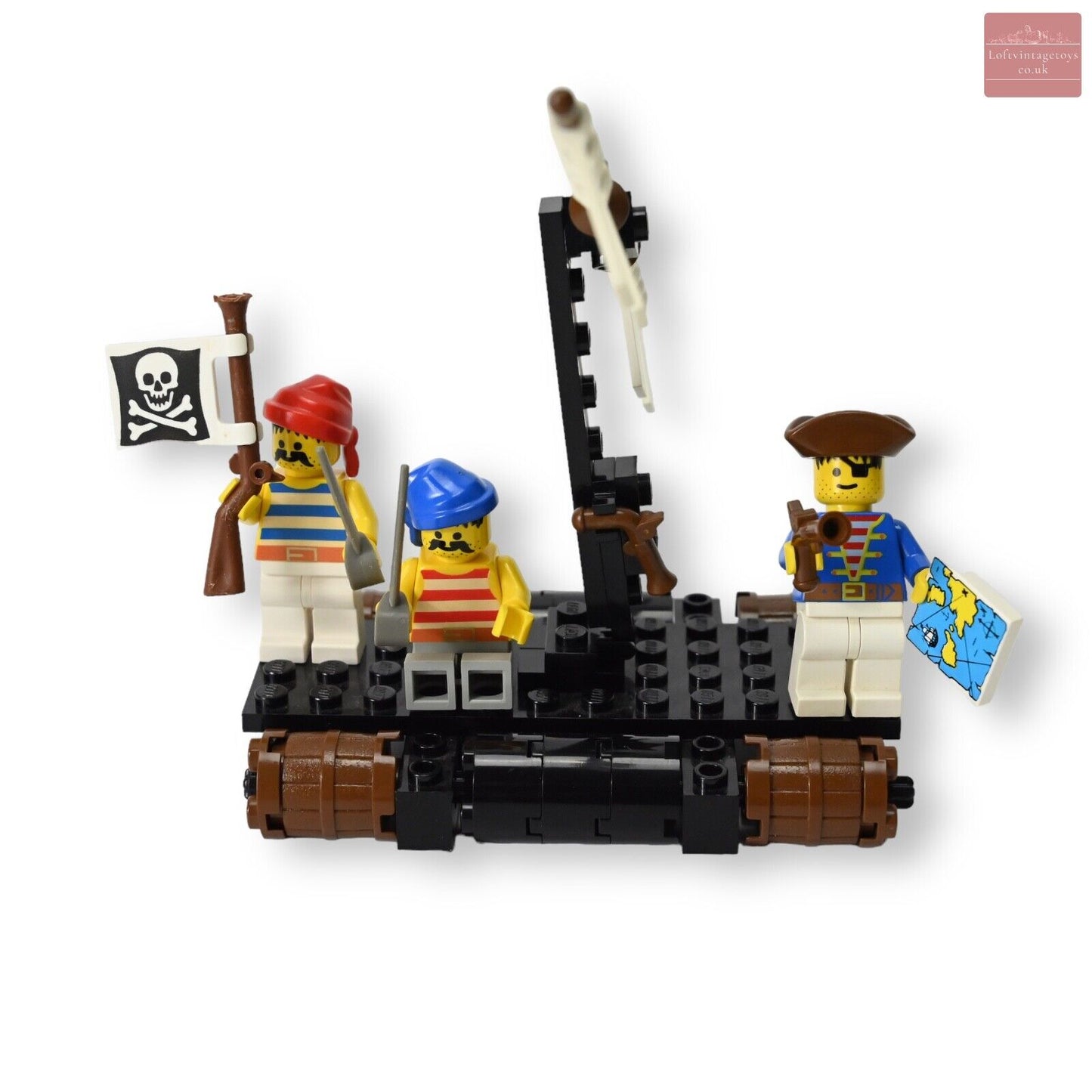 Lego Pirates Castaway's Raft - 6257 Complete