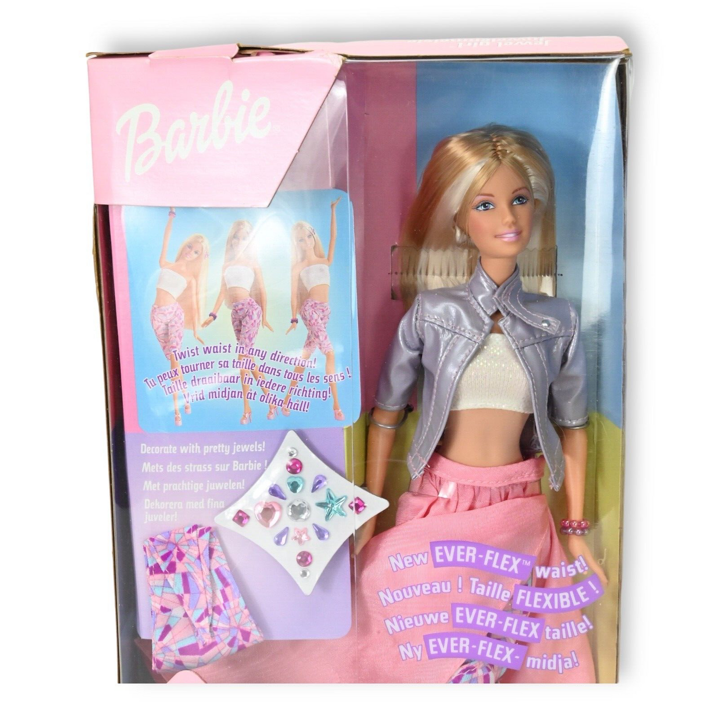 Mattel 2000 Jewel Girl Barbie Doll in Original Box # 28667