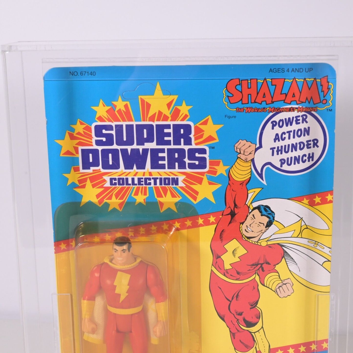 Kenner Super Powers Shazam AFA 85 Archival - 1986