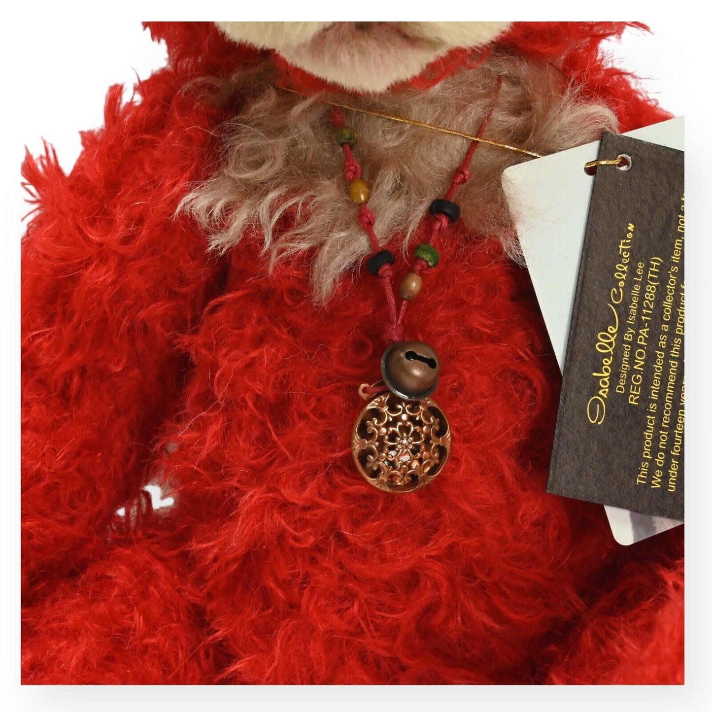 Charlie Bears Jackpot Isabelle Collection Teddy Bear - SJ 5416
