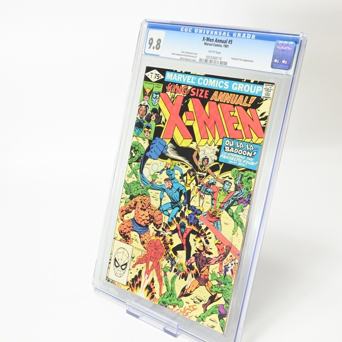 Uncanny X-Men Annual #5 - CGC 9.8 1981