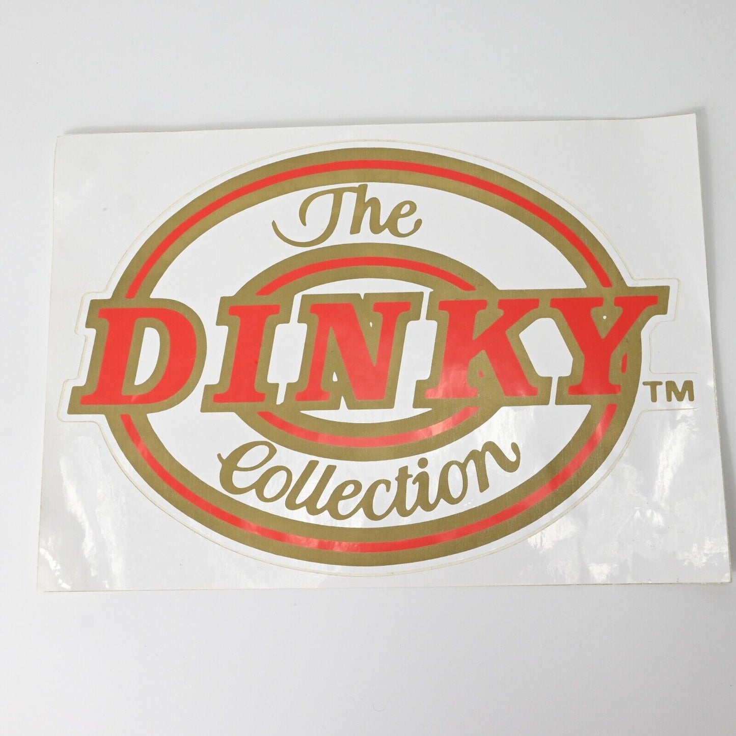 The Dinky Collection Retailers Selbstklebendes Ladenschild
