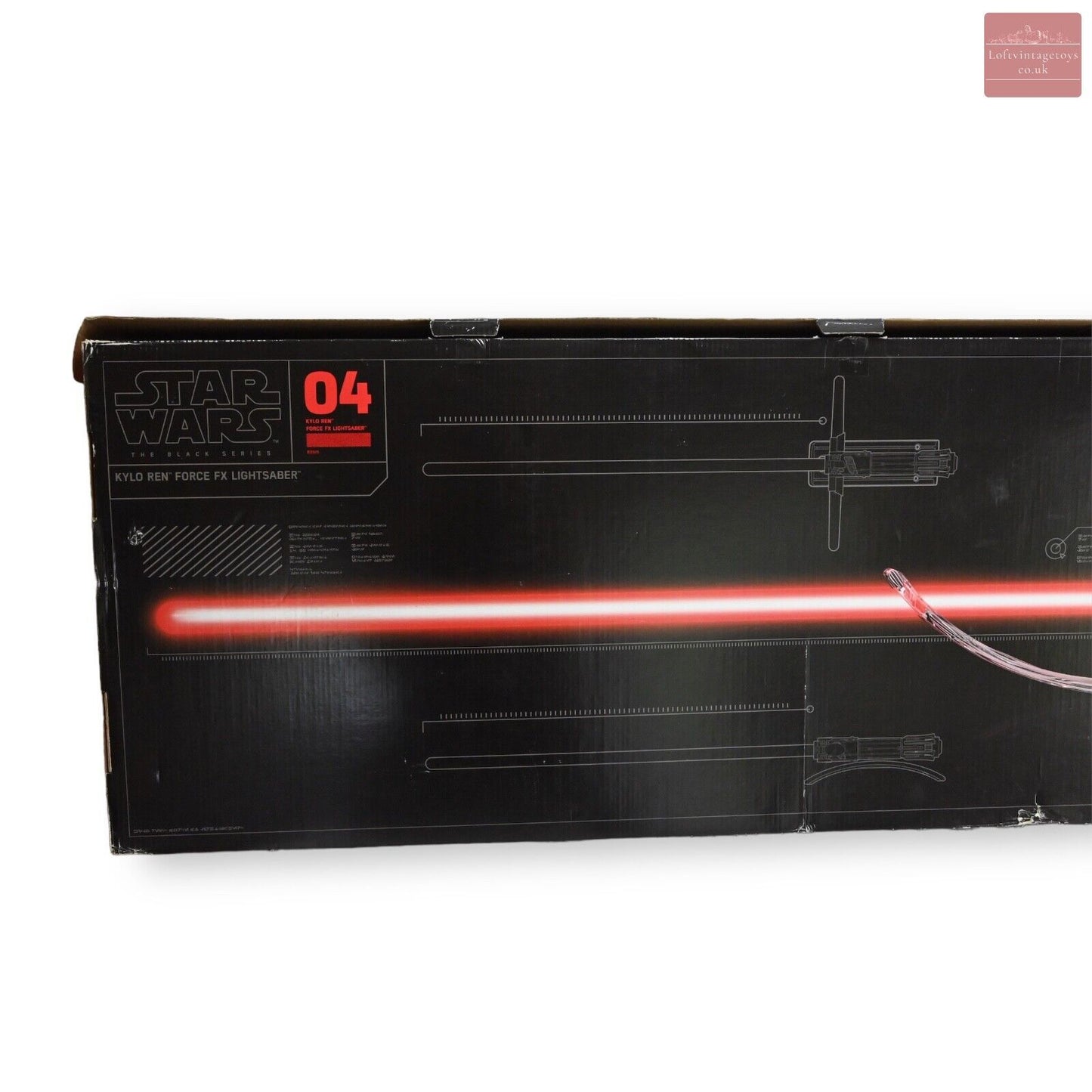 Star Wars The Black Series Kylo Ren Force FX Lichtschwert Hasbro Disney