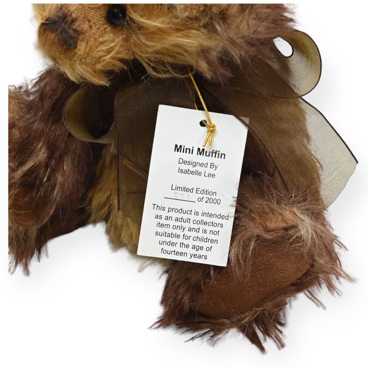 Charlie Bears Minimo Mini Muffin Panda Bear