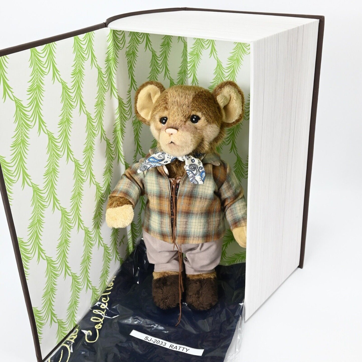 Charlie Bears The Wind in the Willows Ratty - Rare Number 1 of 500