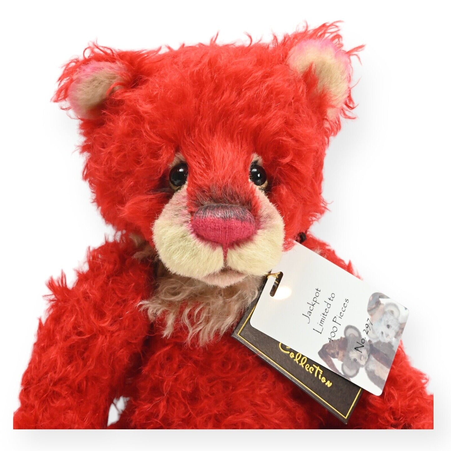 Charlie Bears Jackpot Isabelle Collection Teddy Bear - SJ 5416