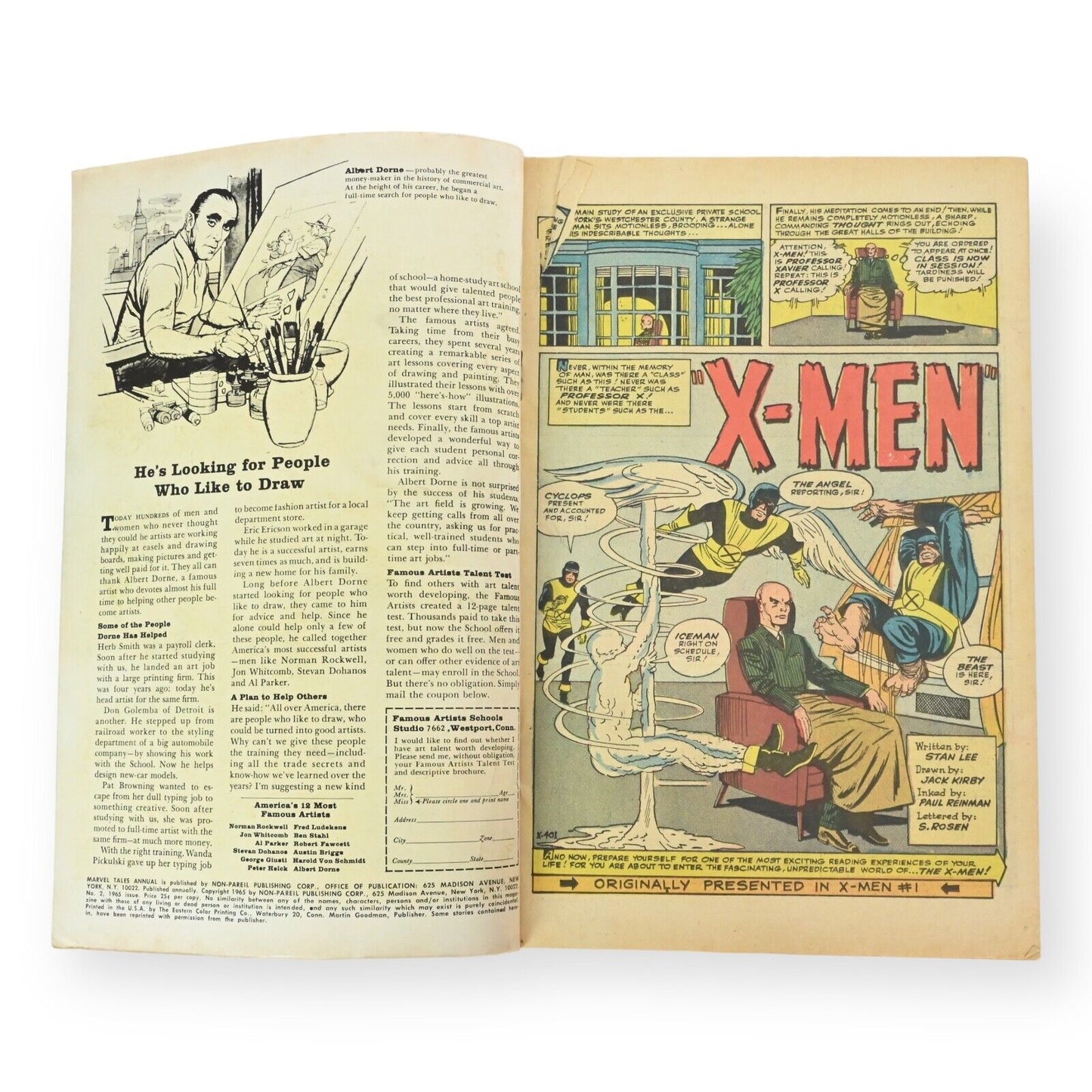 MARVEL TALES Annual #2 - 1965 (4.0 - 5.0 Grade)