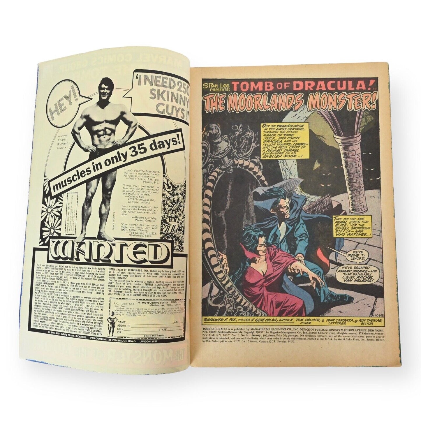 Das Grabmal des Dracula Nr. 6 – 1972