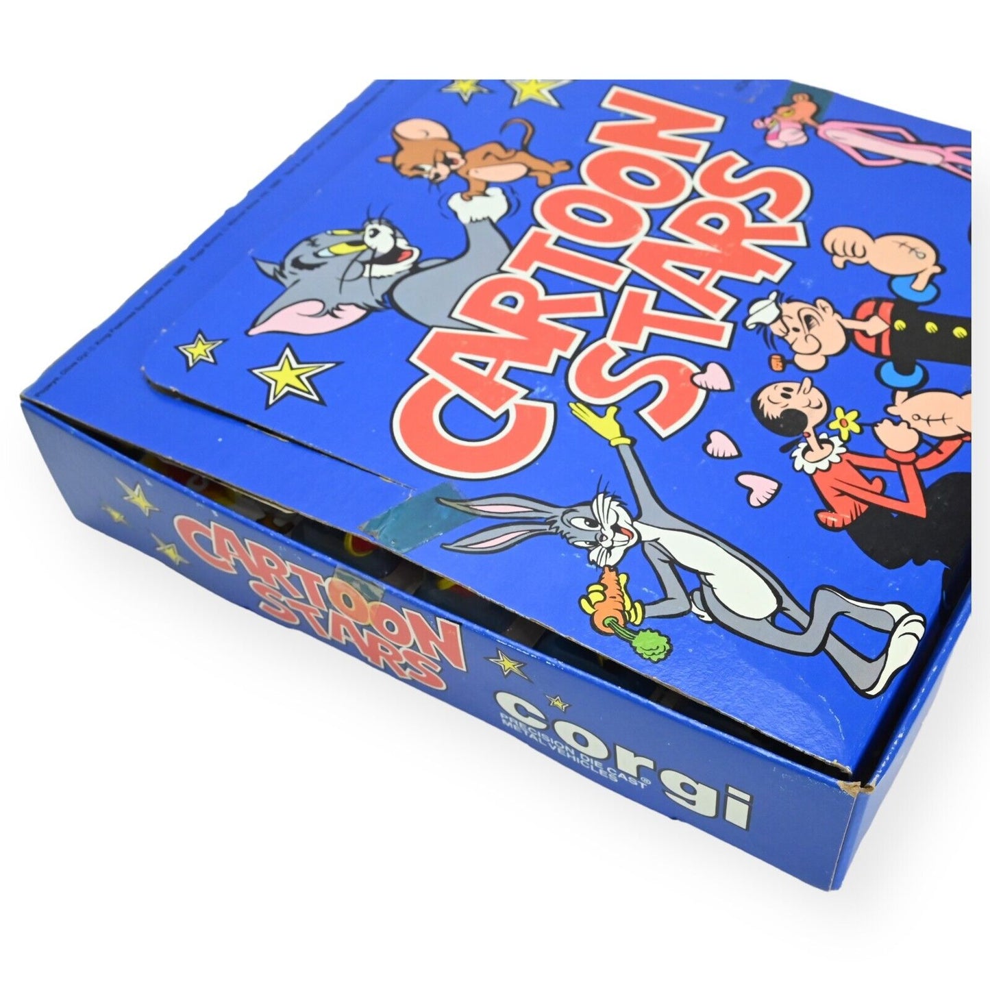 Corgi USA issue Cartoon Stars Shop Counter Display Trade Box * 38 items inside