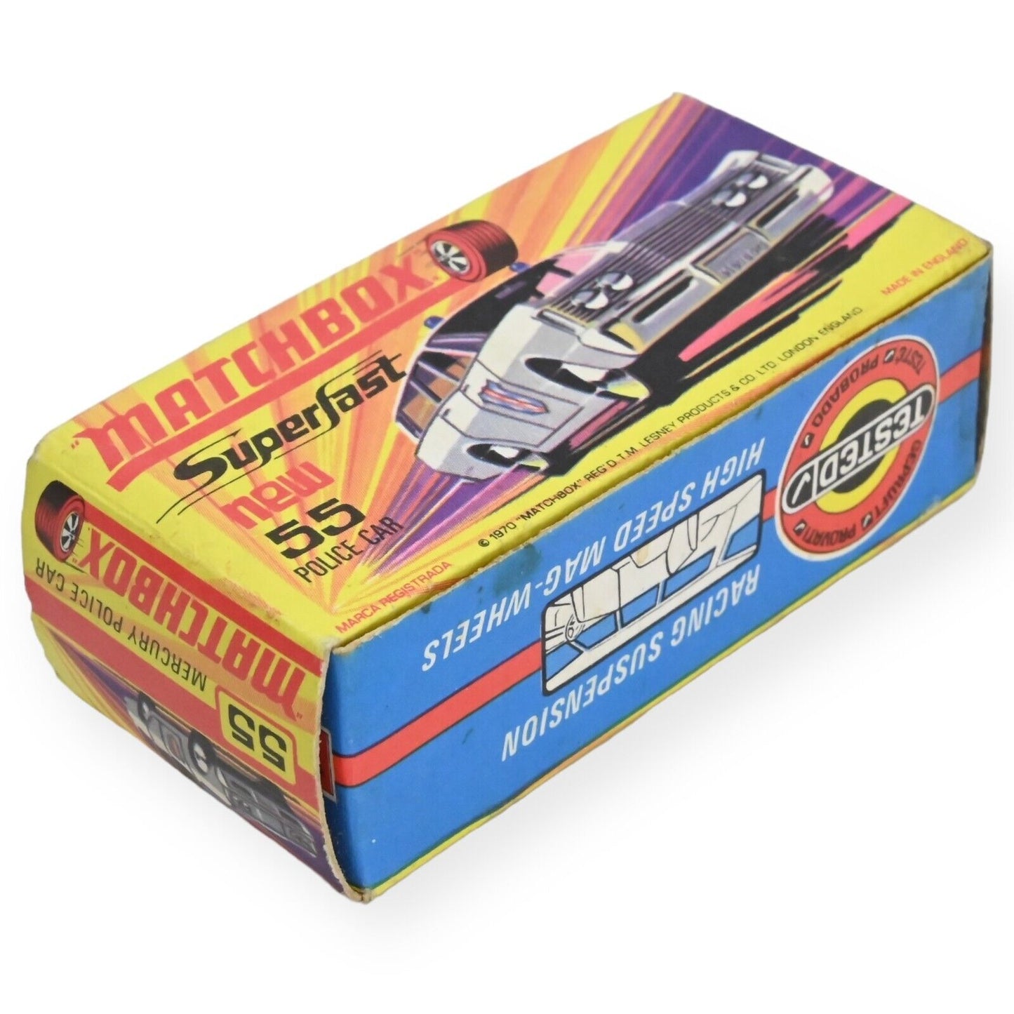 Matchbox 55 Superfast Mercury Police Car
