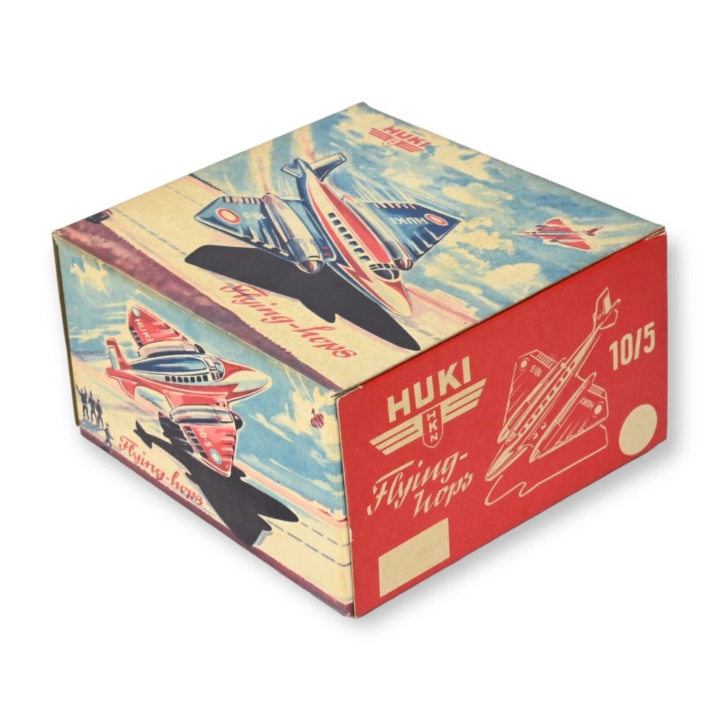 Huki HKN Toys Flying Hops Jet No.10/5 Tinplate
