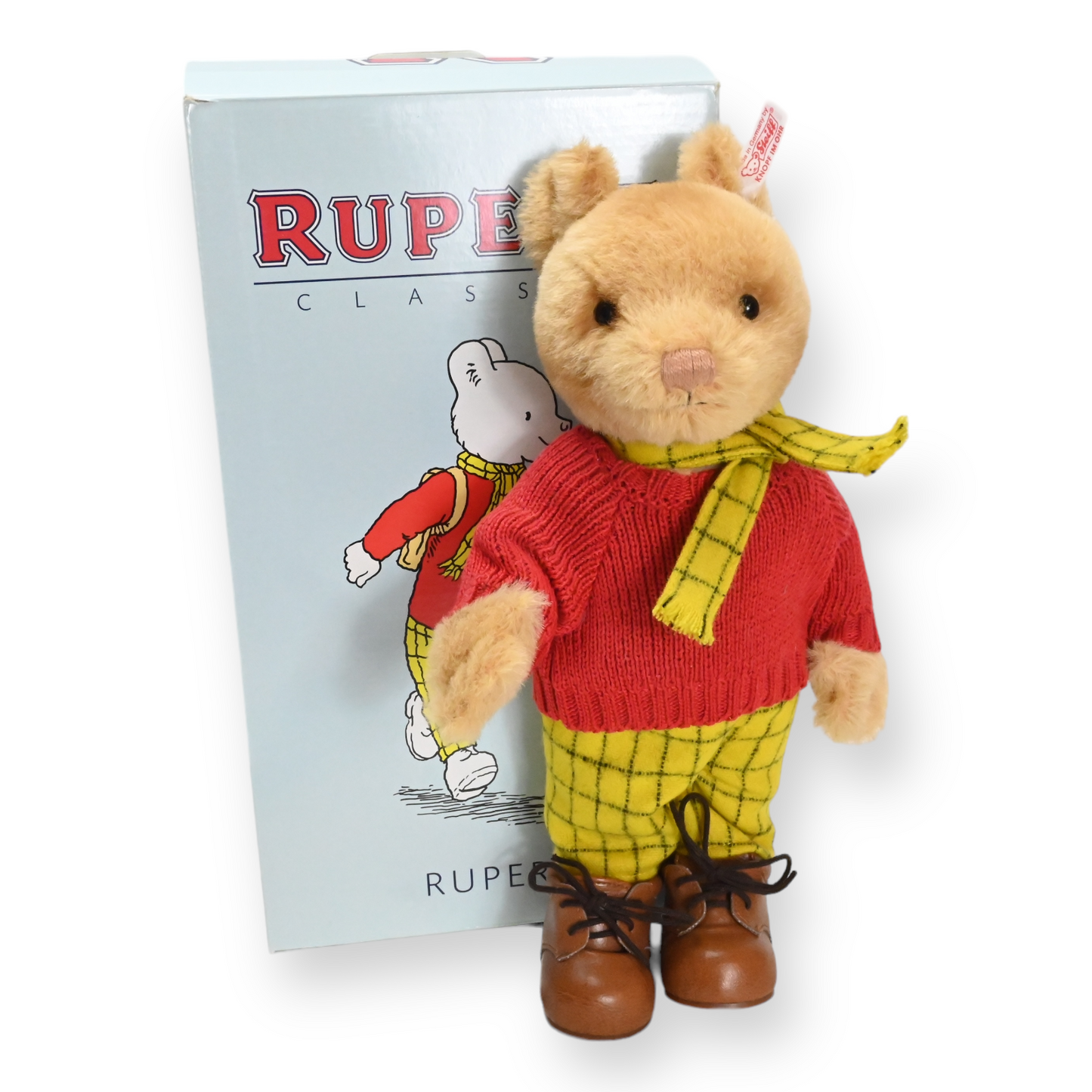 Steiff Rupert the Bear - 653599, Ltd Ed 645/1973