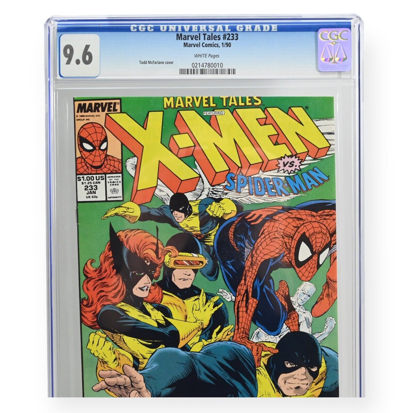 Marvel Tales # 233 / Marvel Comics 1/1990 CGC 9.6