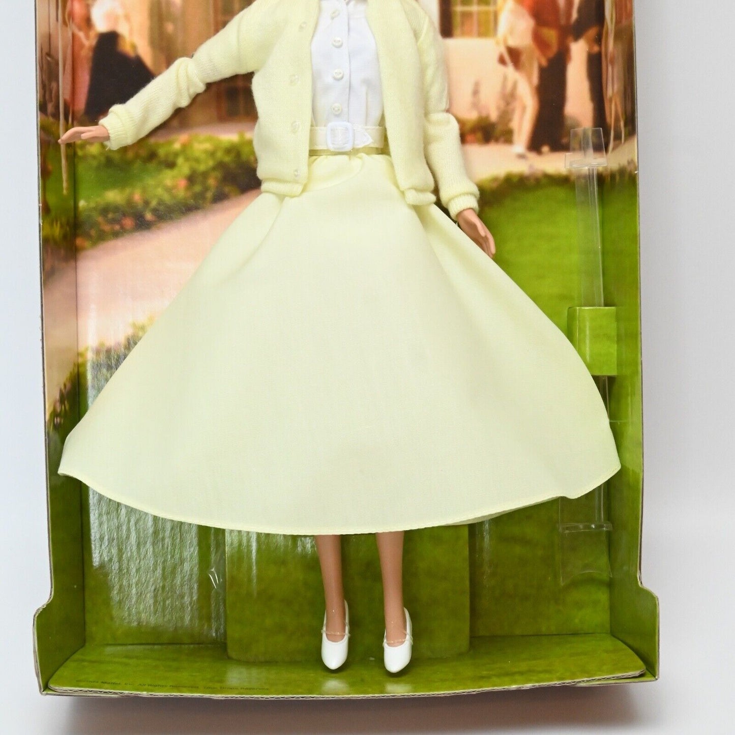Mattel Barbie Sandy Form Grease - Yellow Dress #C4773