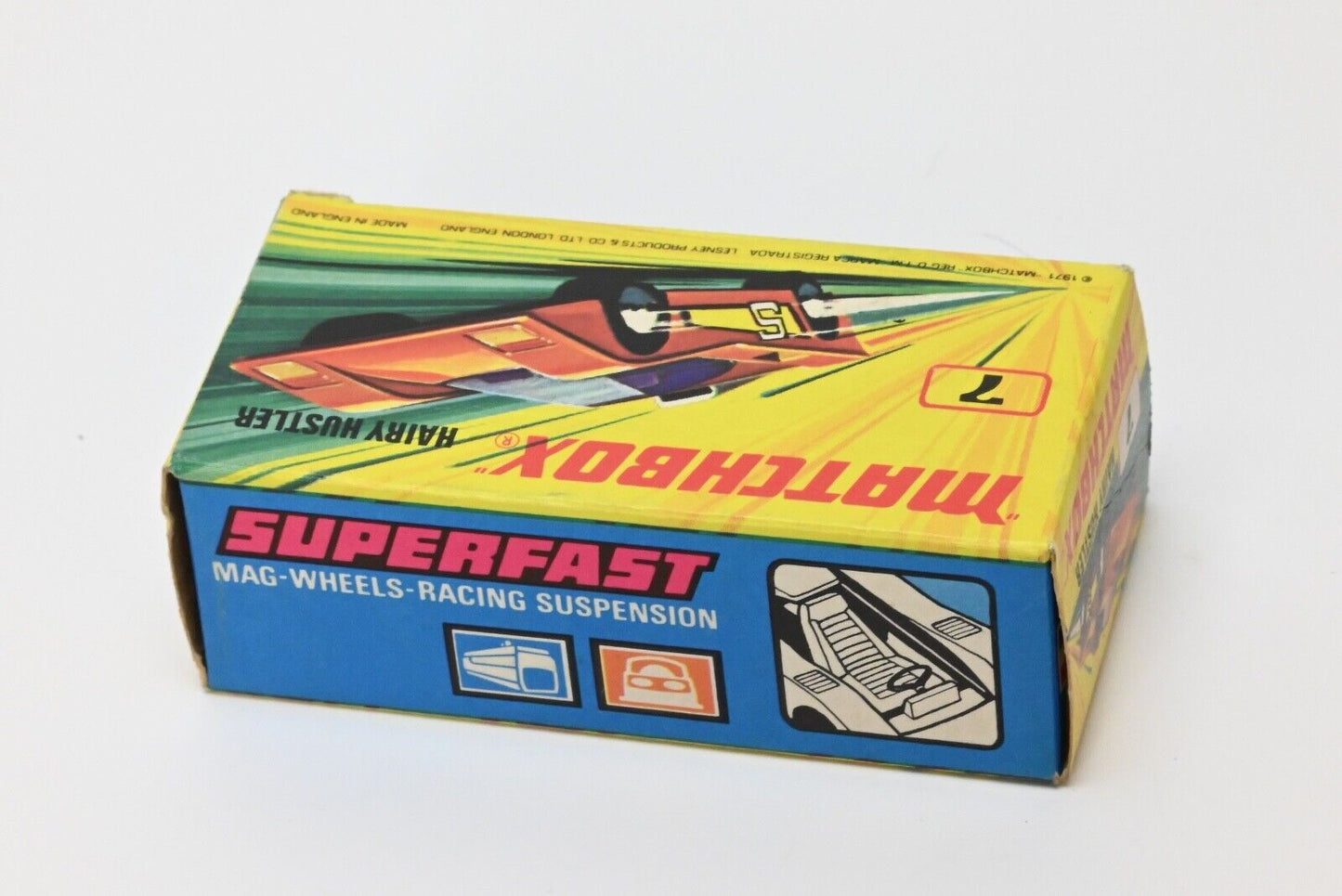 Matchbox Superfast No 7 Hairy Hustler in Original Box