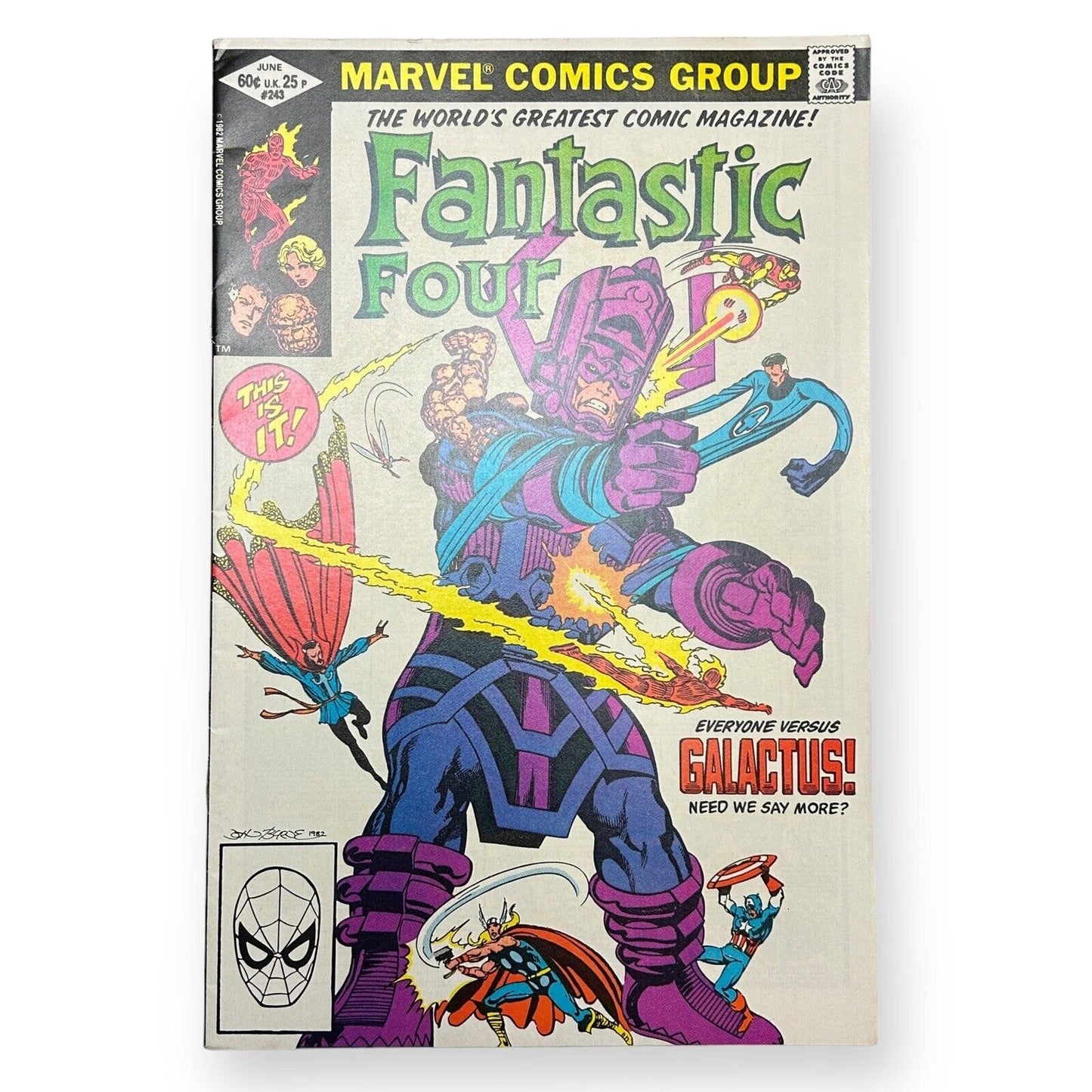Fantastic Four Ausgabe Nr. 243 – 1982 Direktausgabe / 7,5 – 8,5 Klasse